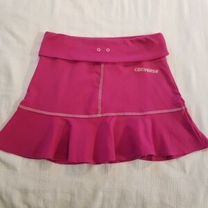 Converse All Star girls size 12 dark pink skirt girls size Large 12-13 years